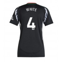 Arsenal Ben White #4 Replica Away Shirt Ladies 2024-25 Short Sleeve